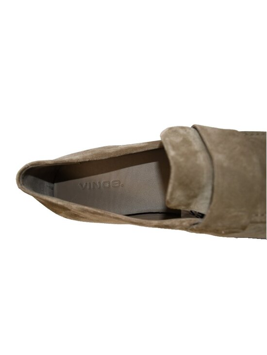 New! Vince Men\'s Montebello Suede Penny Loafers Flint Brown 12M US DD533 main image 7